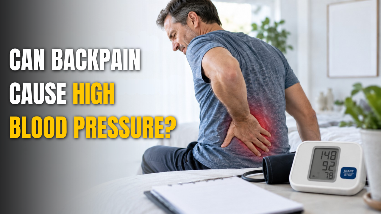 Can Back Pain Cause High Blood Pressure