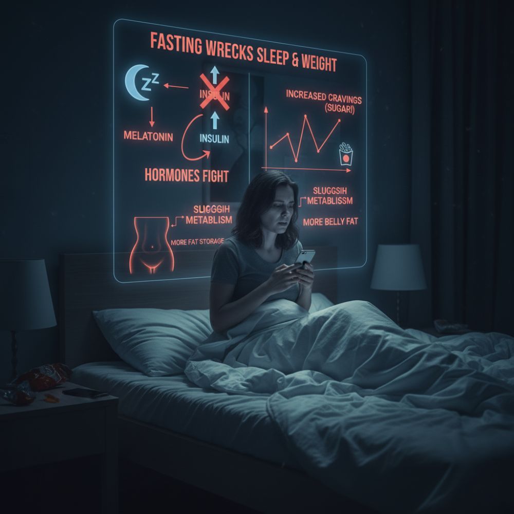 Fasting Can Mess Up Your Sleep—Which Messes With Your Weight