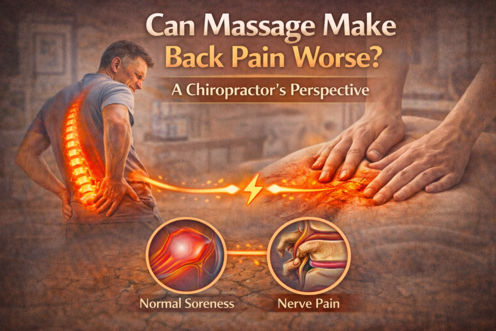 Can Massage Make Back Pain Worse