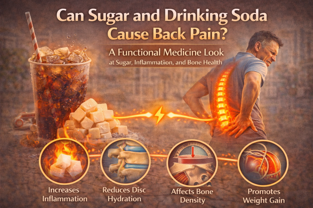 Can Sugar and Drinking Soda Cause Back Pain
